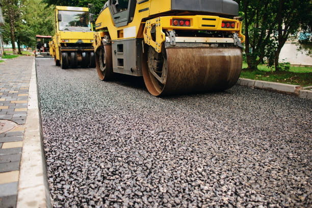 Permeable Paver Driveway in Ralls, TX